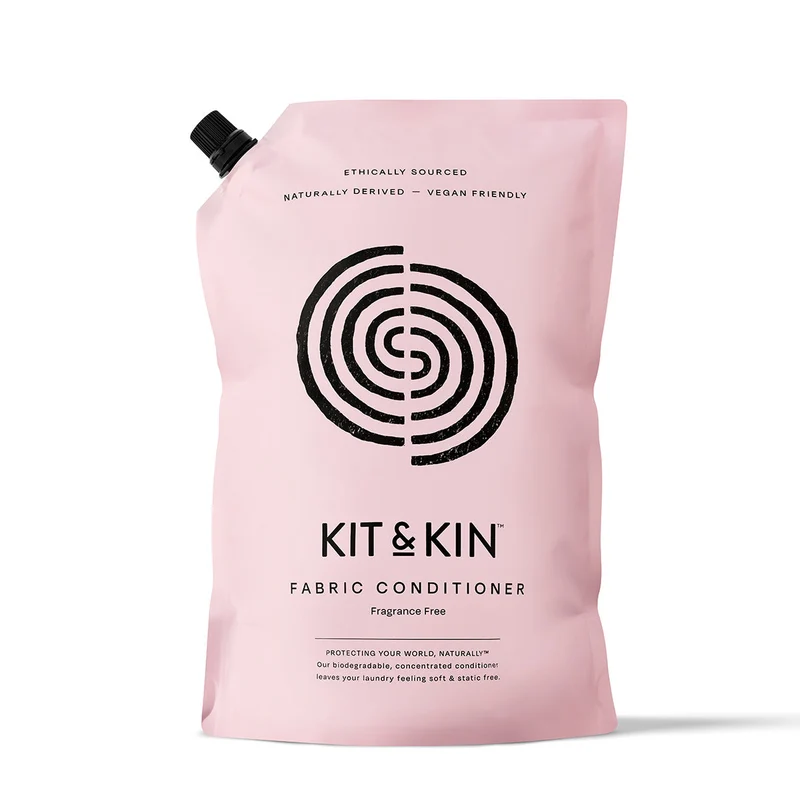 Kit & Kin Mjukmedel Parfymfri, 1 liter