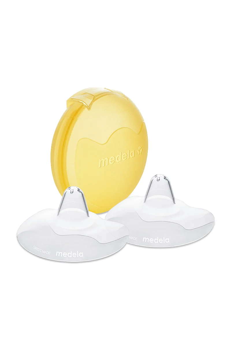 Medela Contact Nipple Shields, 24 mm Medium, 2-Pack with Case