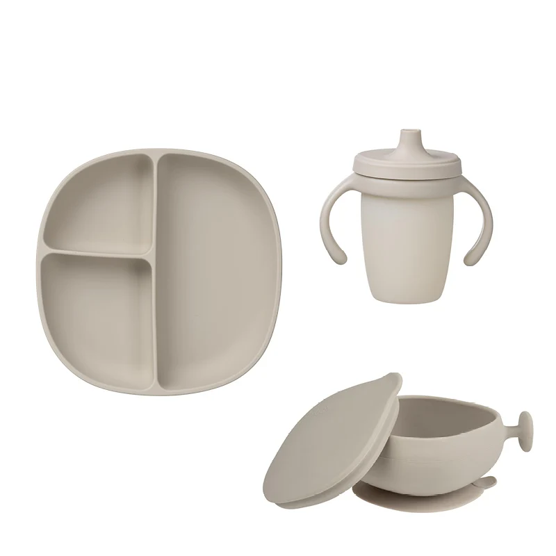 b.box Matset Silikon, Latte (spara 128 kr)
