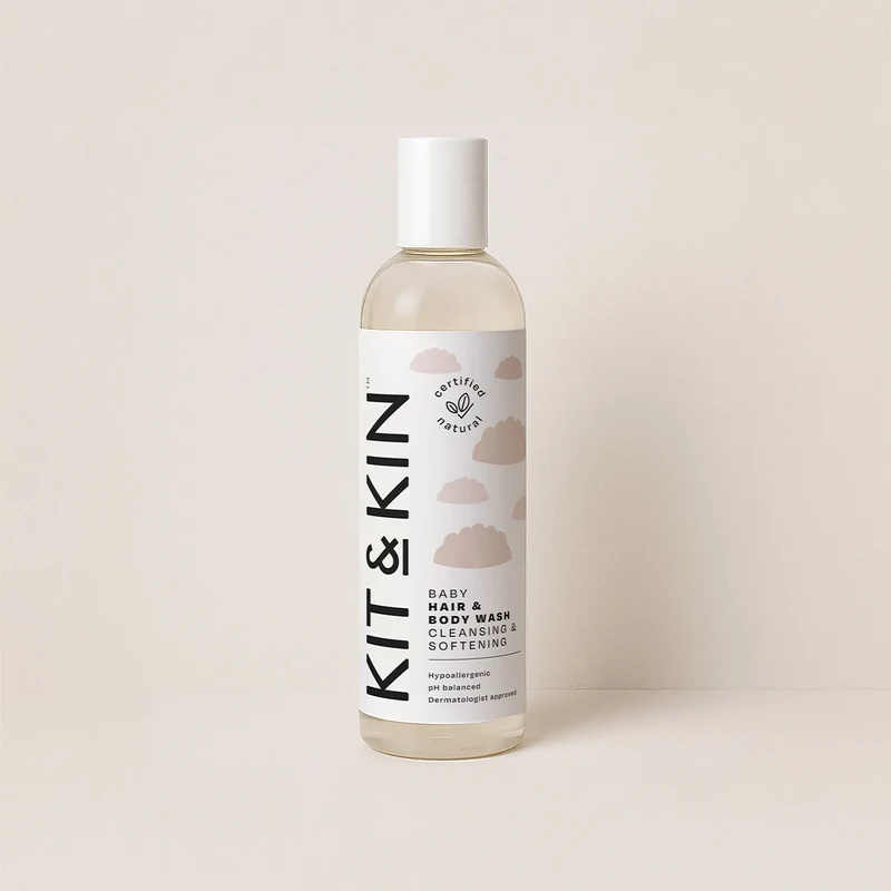 Kit & Kin Shampoo & Body Wash, 250 ml