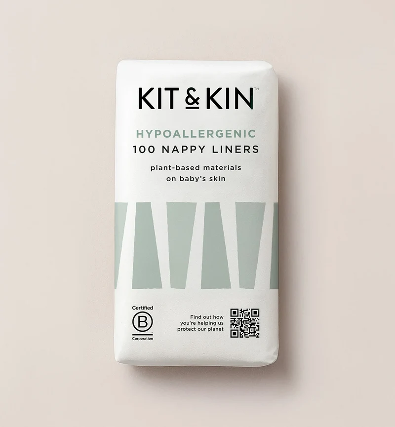 Kit & Kin Inlägg till Tygblöja, 100 st