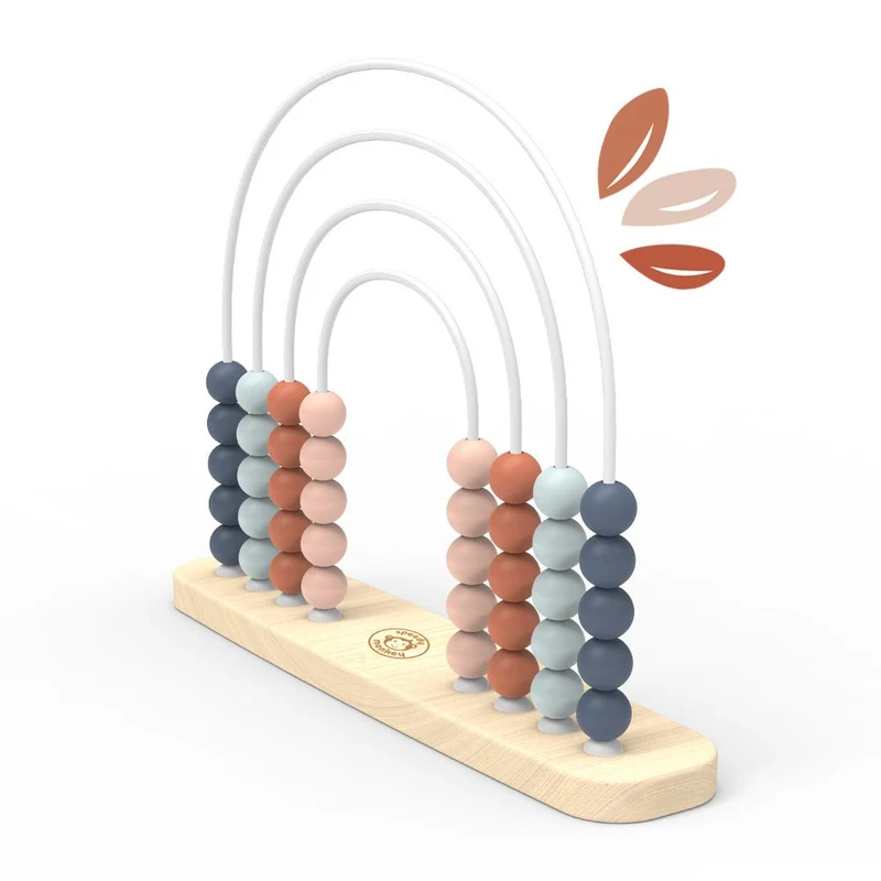 Speedy Monkey - Rainbow Wooden Abacus – Early Learning Toy
