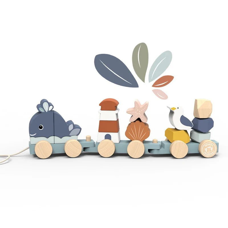 Speedy Monkey - Ocean Stacking Train