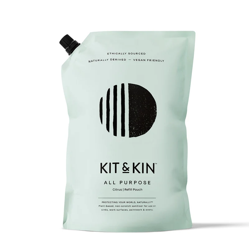 Kit & Kin Allrengöring Citrus, Refill 1 liter
