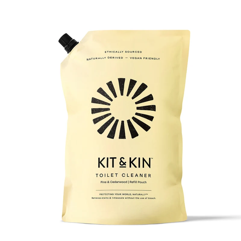 Kit & Kin Toalettrengöring Tall & Cederträ, Refill 1 liter