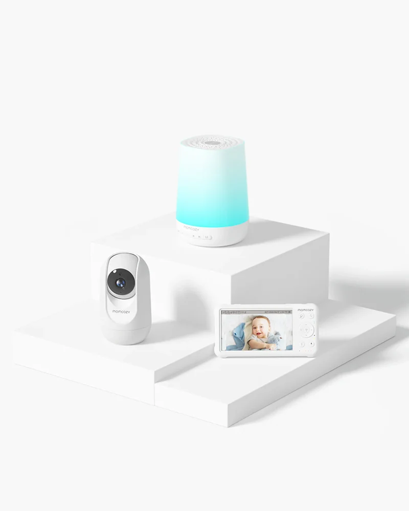Baby Care Bundle: Smart Baby Sound Machine and One Baby Monitor