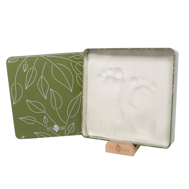 Petit Artichaut - Baby Box Square - Olive Tree
