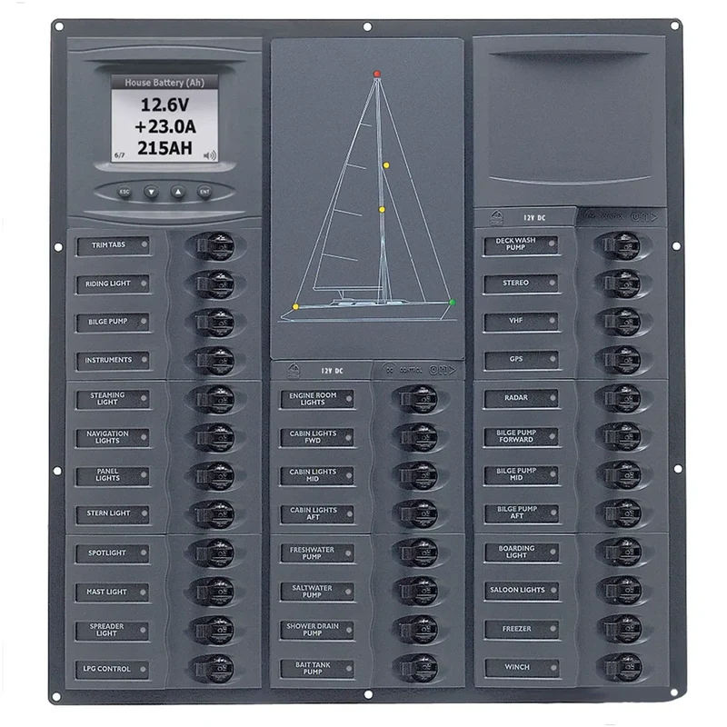 Circuit Breaker Panel Sail Yacht