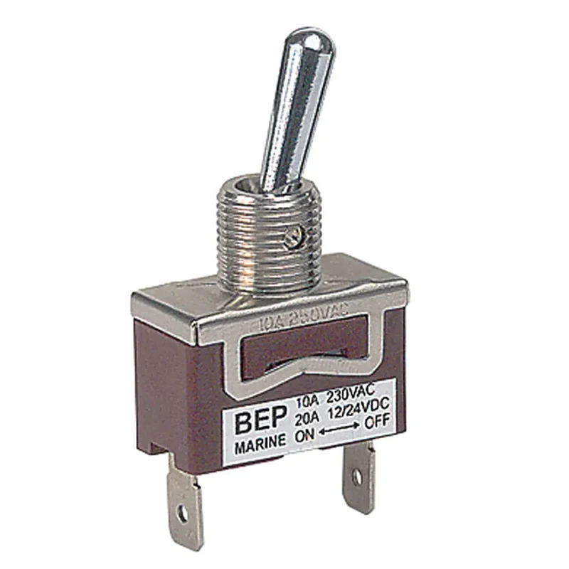 BEP Switch Toggle (On)-On Single Pole 12V 10A