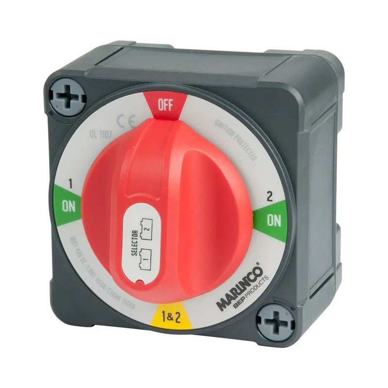 BEP Battery Switch Pro Installer 1/2/Both/Off EZ M