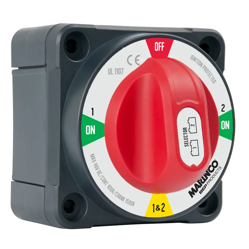 BEP Battery Switch Pro Installer 1/2/Both/Off 48V