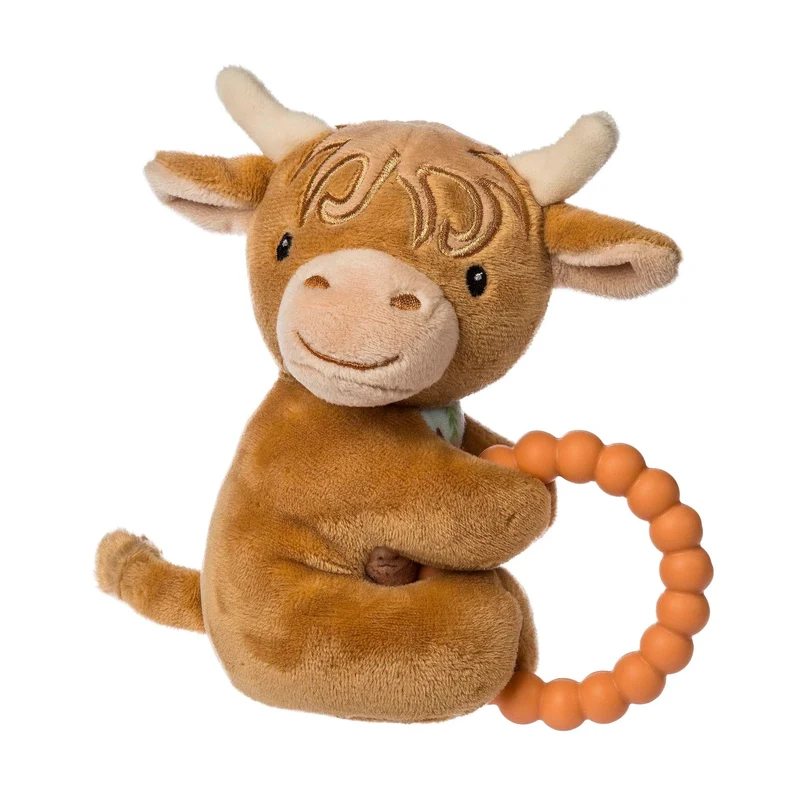 Mary Meyer Teether Rattle Hetty Highland Cow