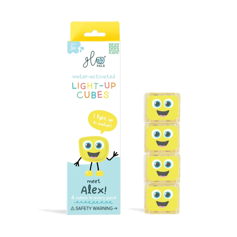 Glo Pals Light Up Cubes 4 PK
