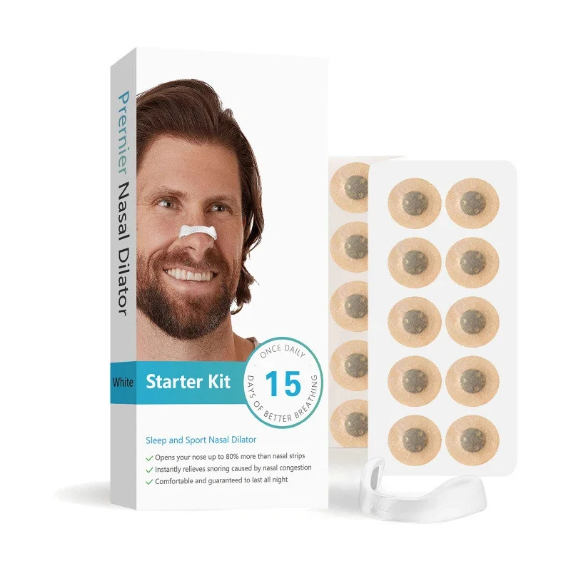 Magnetisk Näsvidgare – Startkit och Refill med Näsremsor