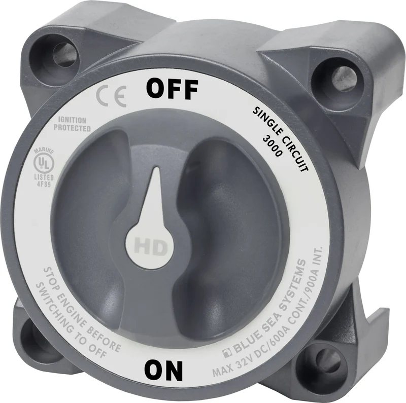 HD-Series Heavy Duty On-Off Battery Switch