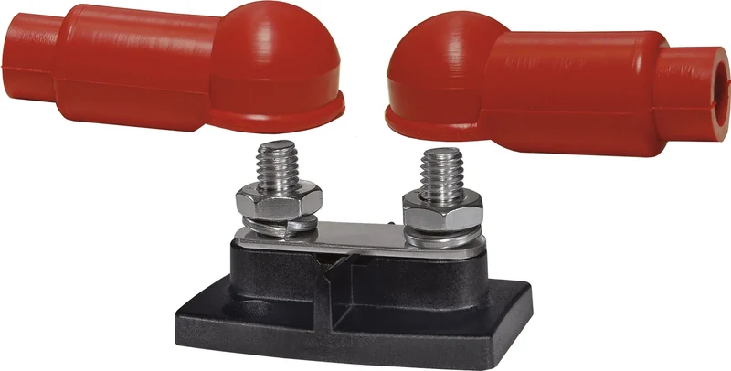 BSS BusBar Dual Stud 3/8in with insulators