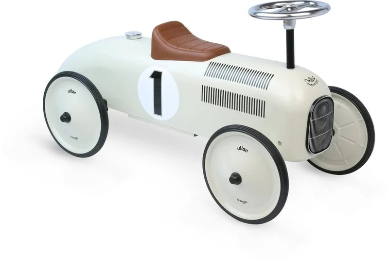 Vilac - Ride On - Car Vintage White