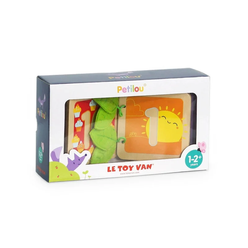 Le Toy Van 123 Numbers Wooden Book