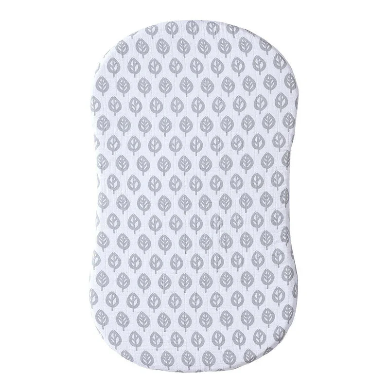 HALO BassiNest Fitted Sheet 100% Cotton Muslin