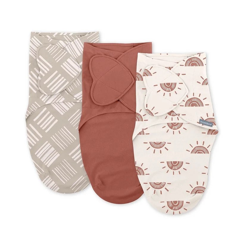 Ingenuity 3 pack Monogram Collection Swaddle - Stage 1