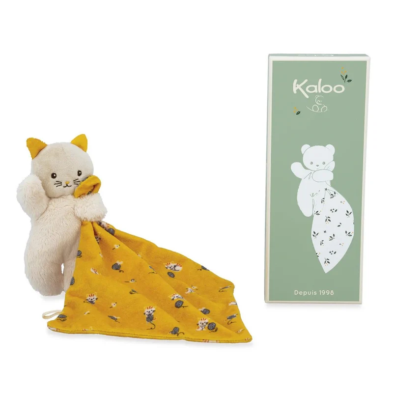 Kaloo Doudou Cat Yellow