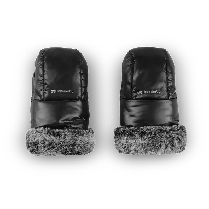UPPAbaby CozyHandmuffs Luxe LYLA Onyx Nylon