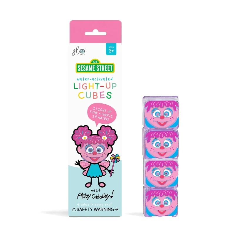 Glo Pals Licensed Light Up Cubes 4 PK