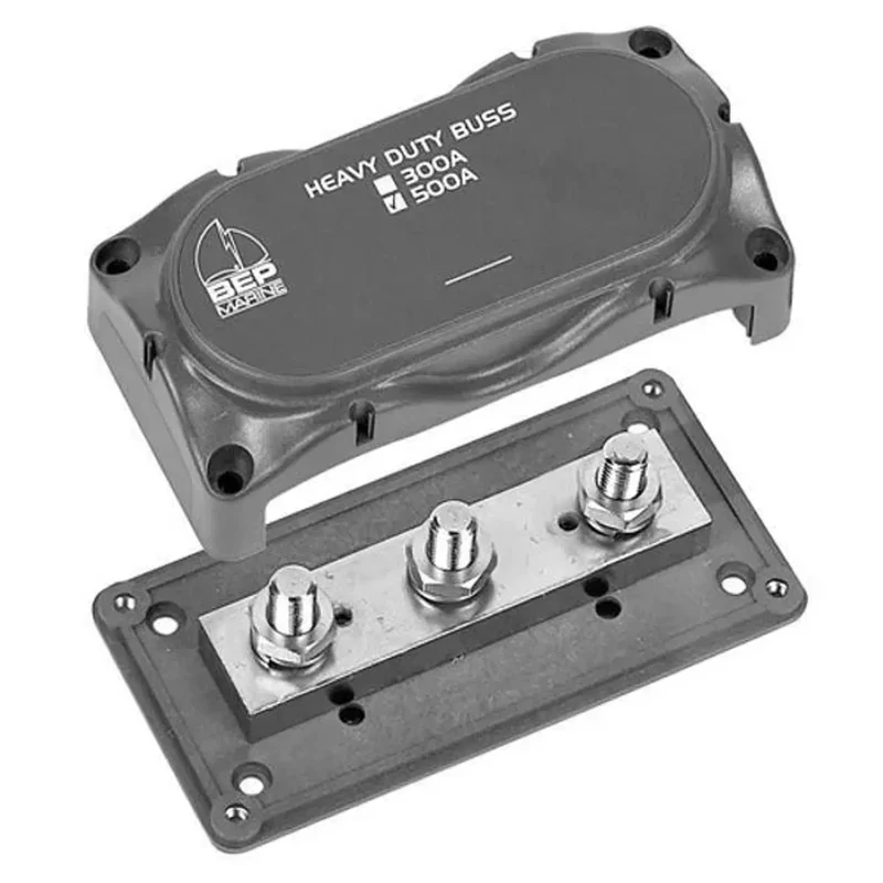 BEP Distribution Bus Bar 500A 3x10mm Studs