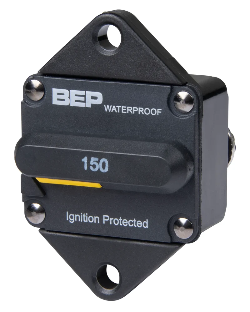 BEP Circuit Breaker HD 80A Switchable Reset Panel