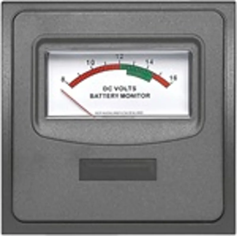 BEP Panel 1000 Series Voltmeter 8-16V 12V