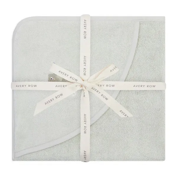 Avery Row Hooded Towel Set baby