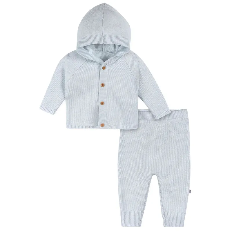 Just Born2-Piece Sweater Knit Set Blue