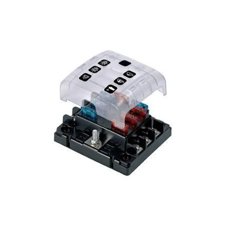 BEP Fuseblock ATO/ATC 30A 32VDC 6 Circuits Screw T