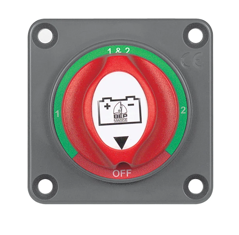 BEP Battery Selector Switch Panel Mount 1-2-Both-O