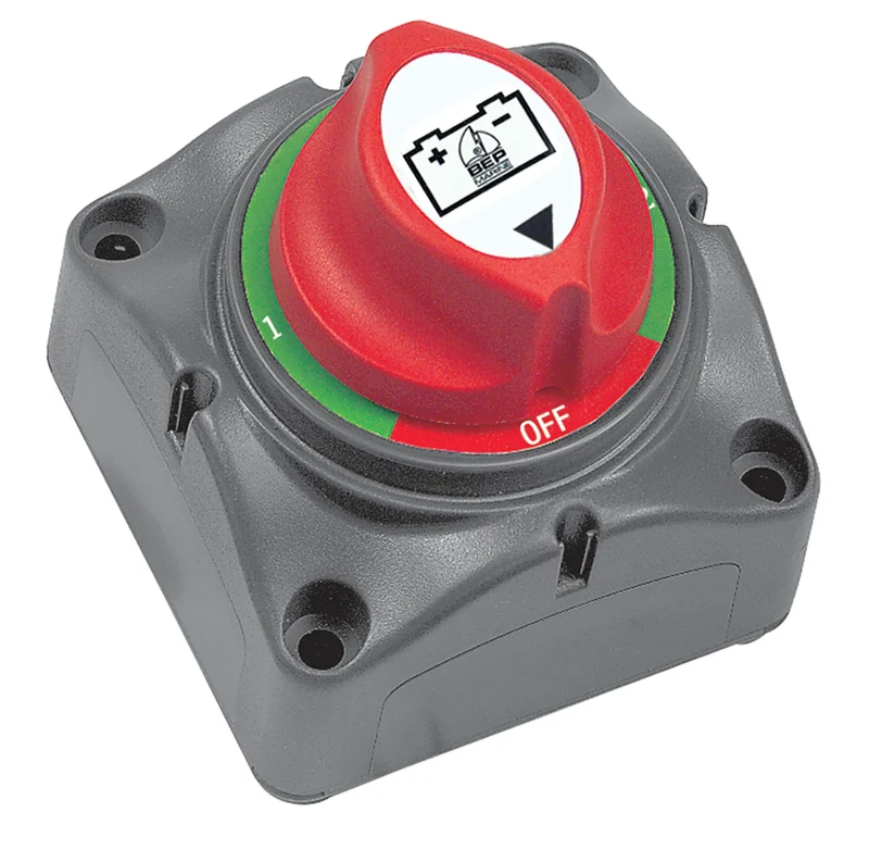 BEP Battery Selector Switch 1-2-Both-Off 48V Max.