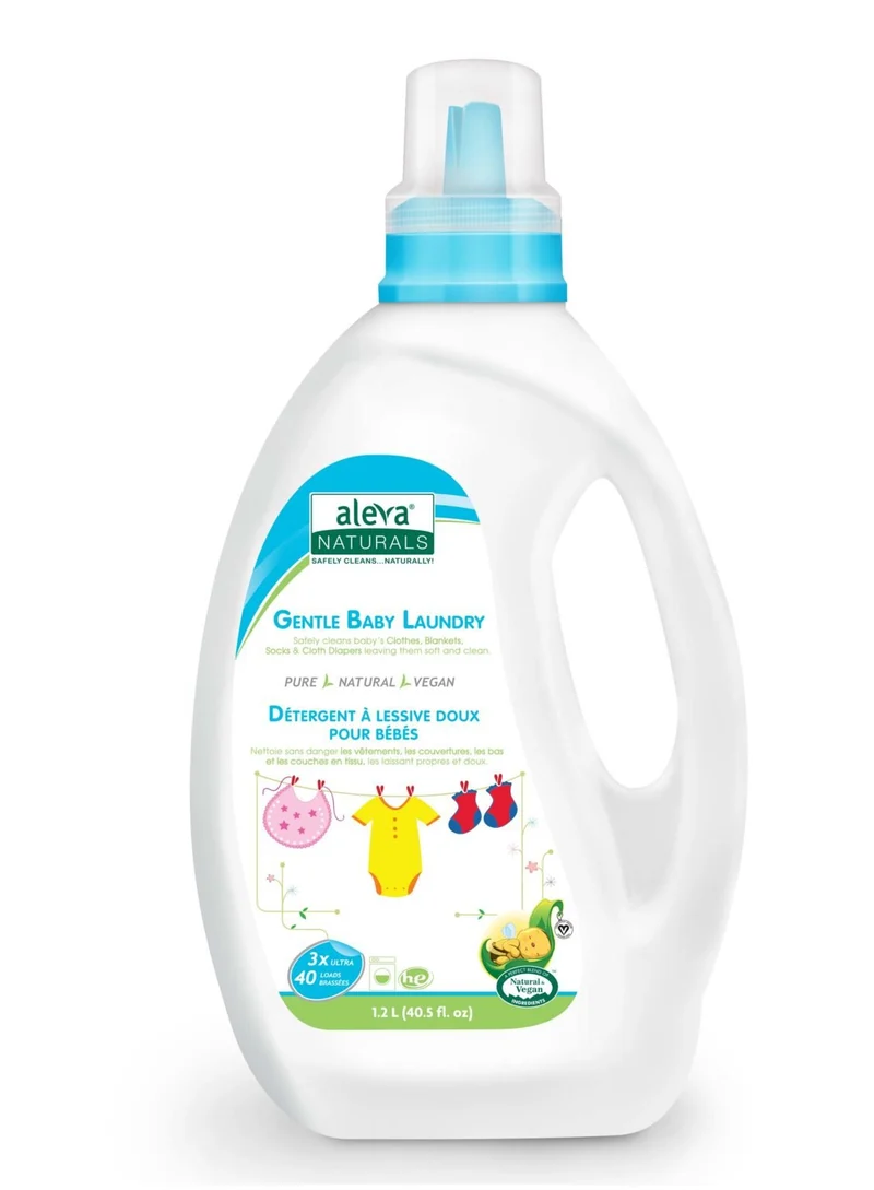 aleva NATURALS Gentle Baby Laundry Detergent Fragrance Free – 1.2L
