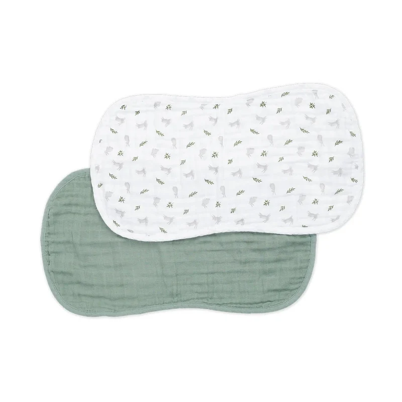Lulujo Burp Cloths 2 pk
