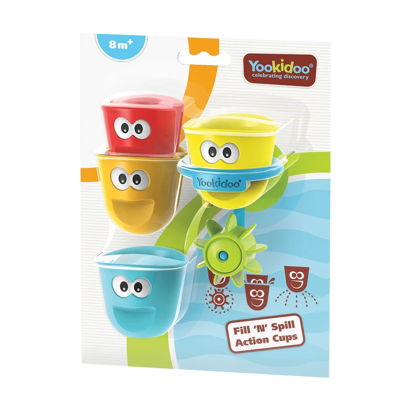 Yookidoo Fill 'N' Spill Action Cups