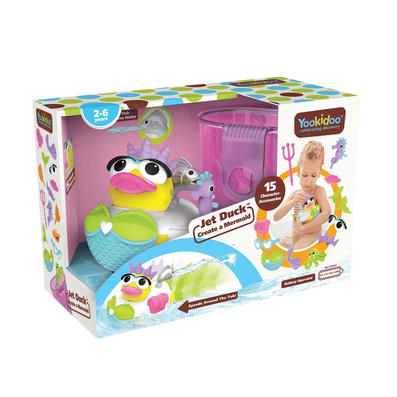 Yookidoo Jet Duck - Create a Mermaid