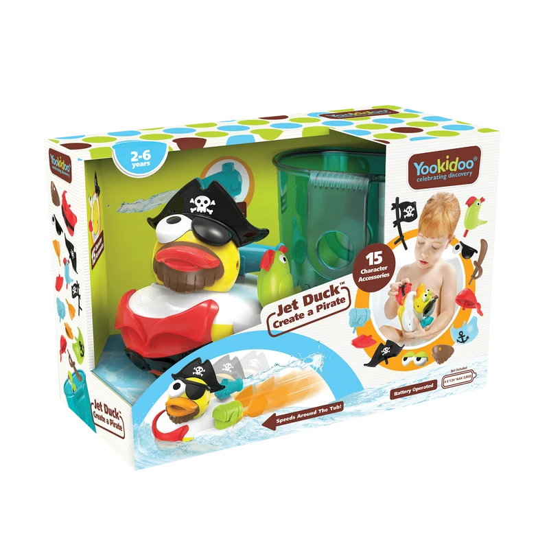 Yookidoo Jet Duck - Create a Pirate