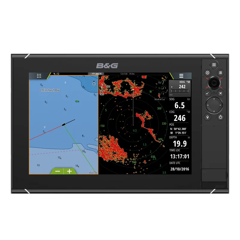 B&G ZEUS3S 12 MFD,WORLD BASEMAP