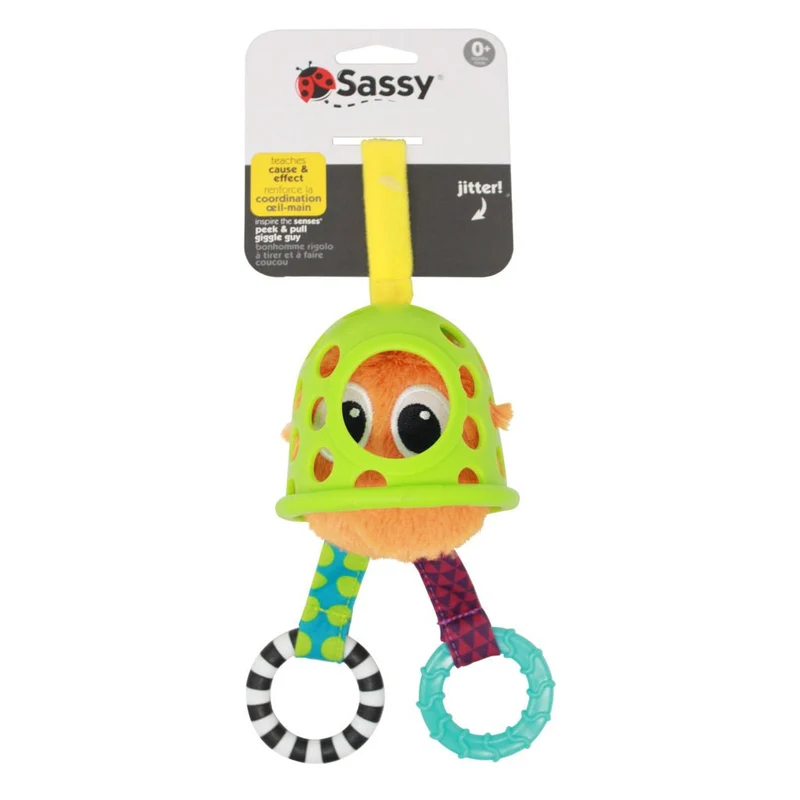 Sassy - Peek & Pull Giggle Guy
