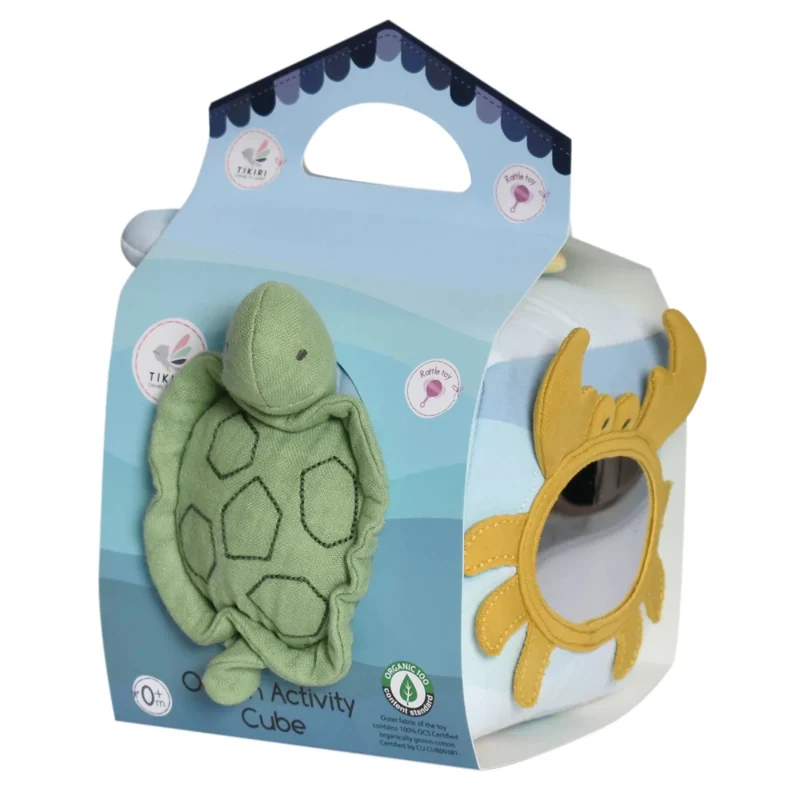 Tikiri - Ocean Activity Cube Developmental Toy