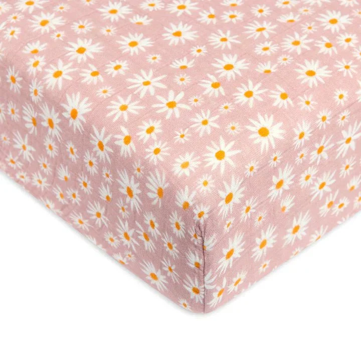 Babyletto - Mini Crib Sheet Organic Muslin Cotton