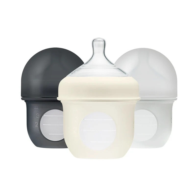 Boon - NURSH Silicone Pouch Bottle 4oz 3pk
