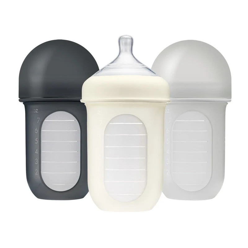 Boon - NURSH Silicone Pouch Bottle 8oz 3pk