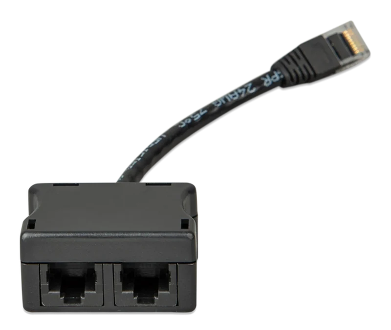 RJ45-splitter 1xRJ45 male/15cm