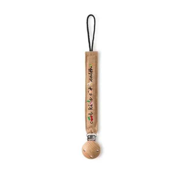 Oli & Carol Pacifier Clip
