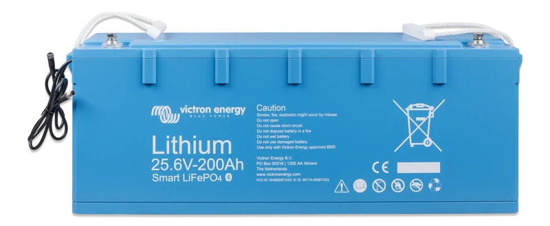 Lithium Batteri Smart 25,6V/200Ah