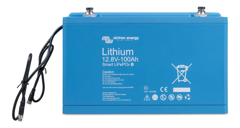 Lithium Batteri Smart 12,8V/100Ah